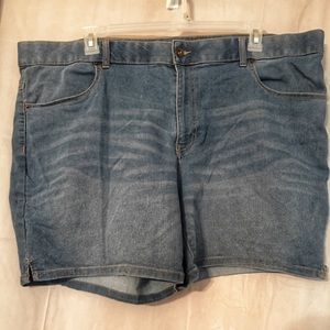 Shorts Plus 24w Terra & Sky Jean shorts